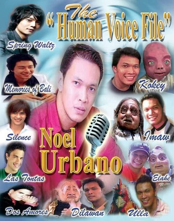 The Human Voice File — Noel Urbano's voice and dubbing character roles