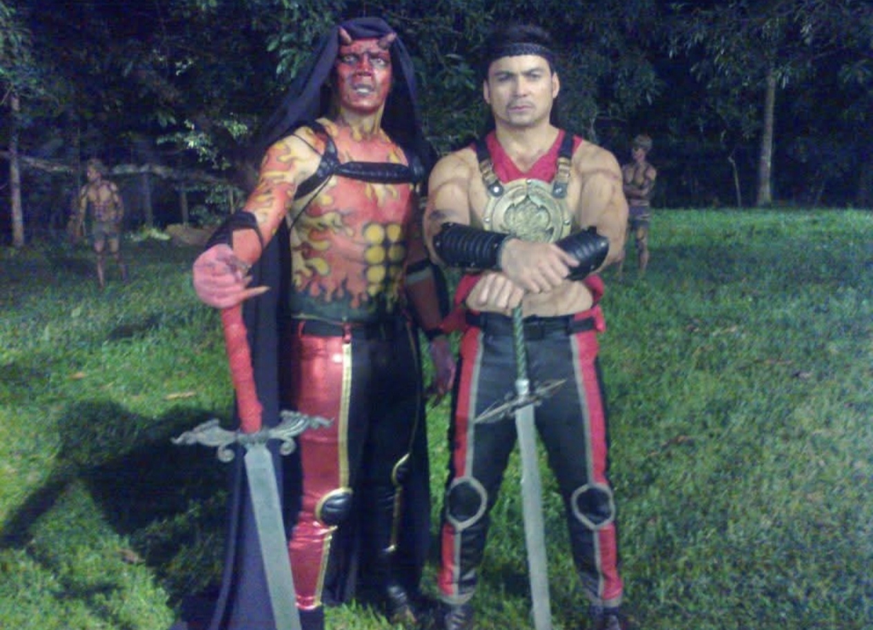 Noel Urbano in full costume as Abdon in Cassandra: The Warrior Angel
